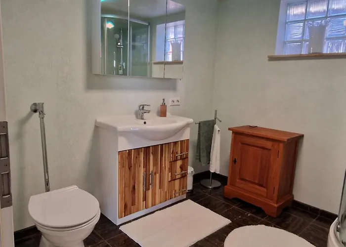 Anna Mit Kamin, Terrasse, Hof & Garage Hébergement de vacances Haßloch