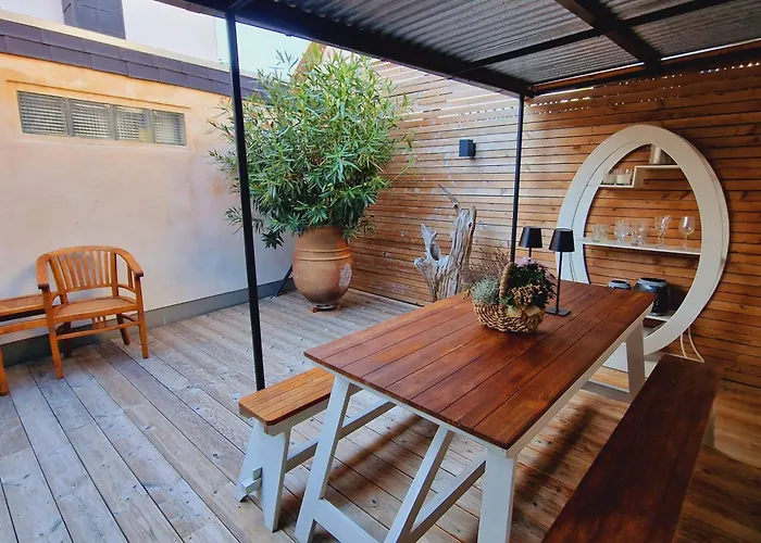 Hébergement de vacances Anna Mit Kamin, Terrasse, Hof & Garage