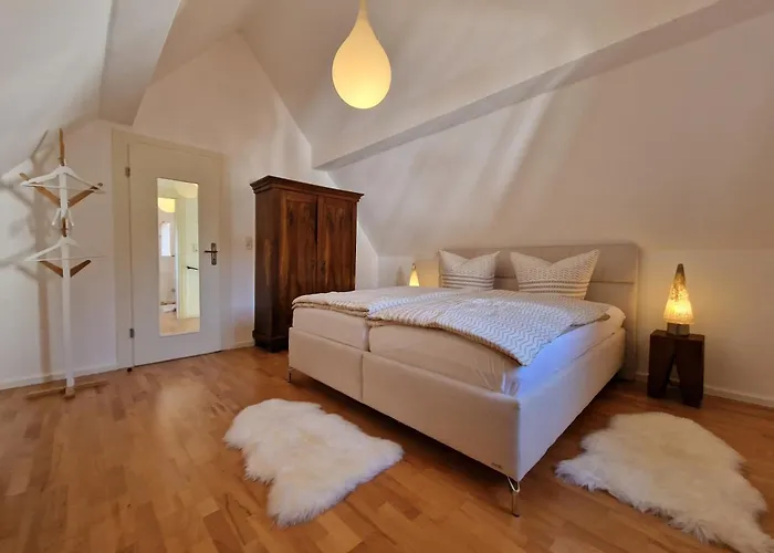 Anna Mit Kamin, Terrasse, Hof & Garage Hébergement de vacances Haßloch